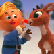 Hermey and Rudolph in Rankin-Bass' 1964 special Rudolph The Red-Nosed Reindeer
